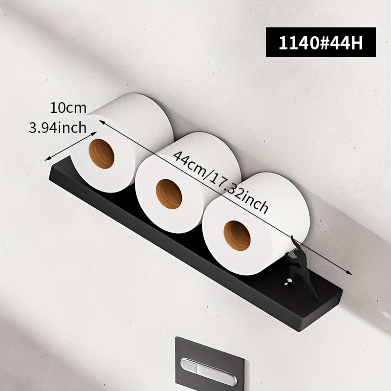 1pc -mounted Tissue Holder With Creative Character Design, Bathroom Tissue Roll Holder, Suitable For Bathroom Storage, Bathroom Accessory