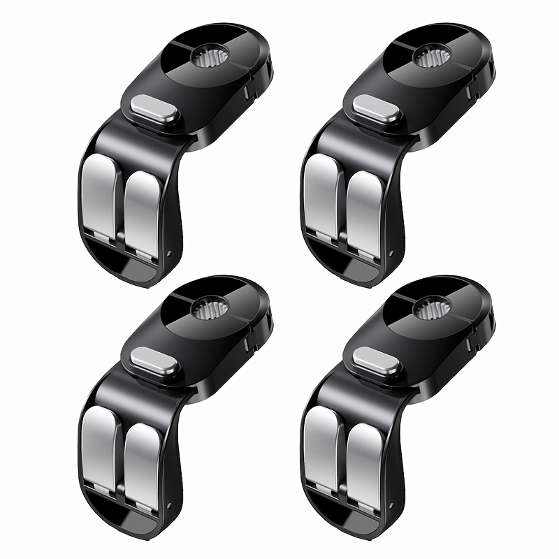 TEMU Upgraded Retractable Car Seat Hooks, Telescopic Extendable Auto Seat Hangers, Universal Front Rear Use, Sturdy Holder For Bags Purses Water