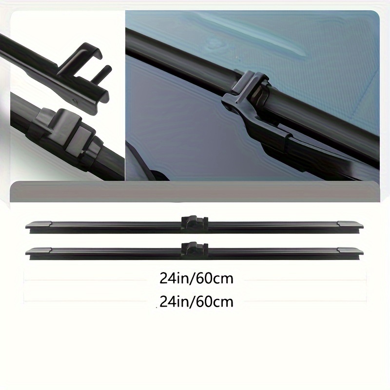 Lhd Front Wiper Blades For W212 2010 - 2014 Windshield Windscreen Window Rain Brush 24"+24"