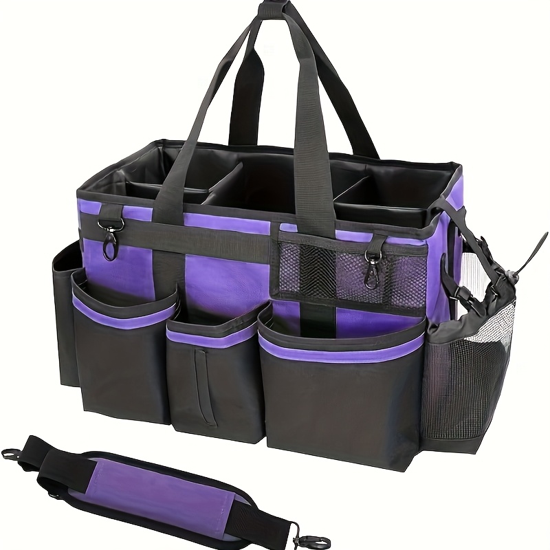 TEMU Wearable Cleaning Storage Box Shoulder Straps For Under Housework Sinks And Car Cleaning Tool Storage Bags