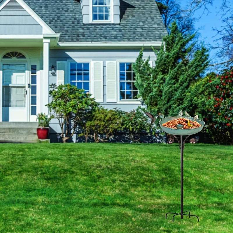 Sungmor Bain D'oiseaux En Fonte De Tournesol Pour Extérieur
