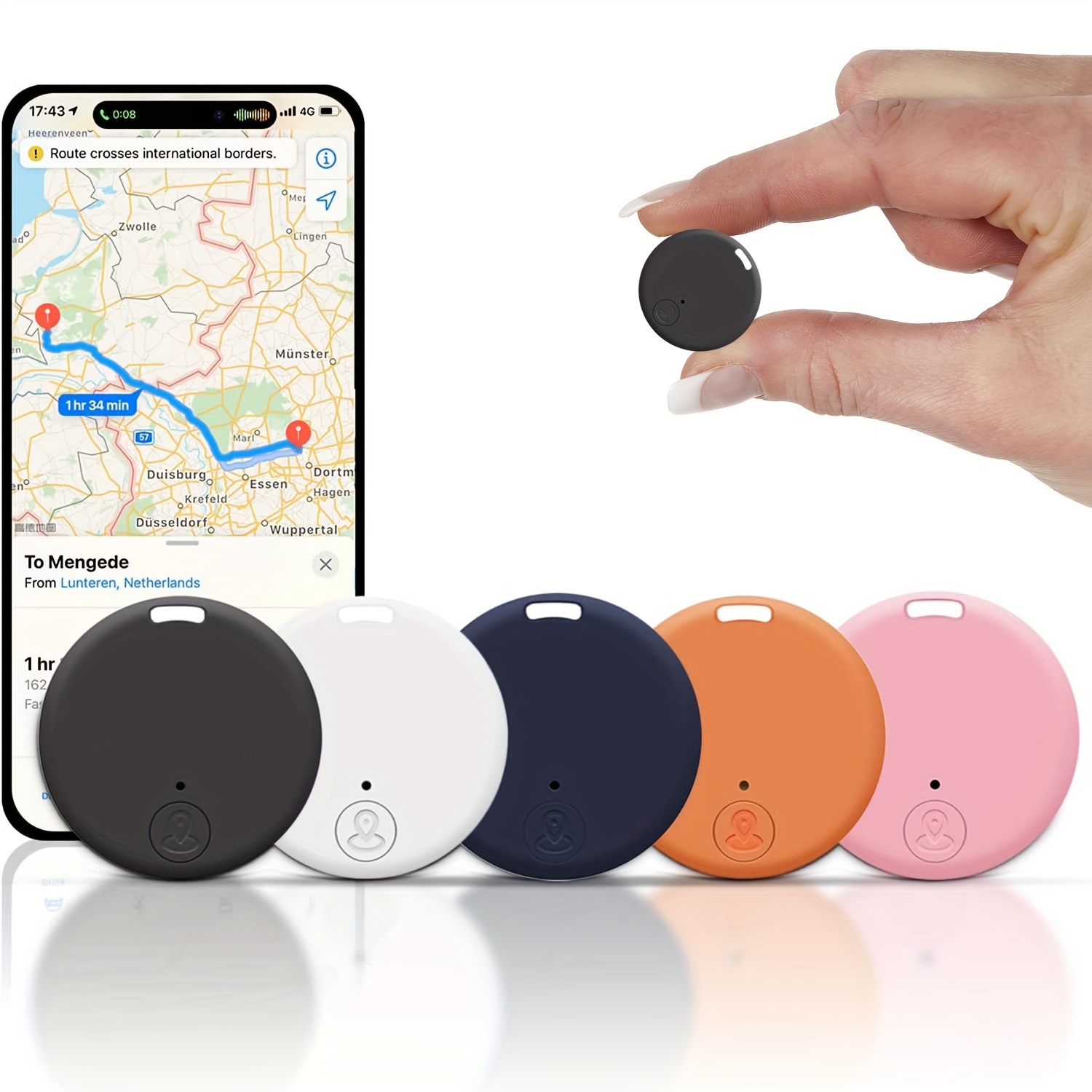 smart car   mini car key finder key finder wireless pet   anti lost alarm sensor   location   mini   for   phone wallet keychain luggage item finder app control birthday mothers day fathers day gift