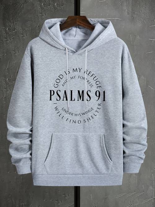 Hoodie New Spring Autumn Winter Solid Color Print Hooded Sweatshirt Top Loose Fit