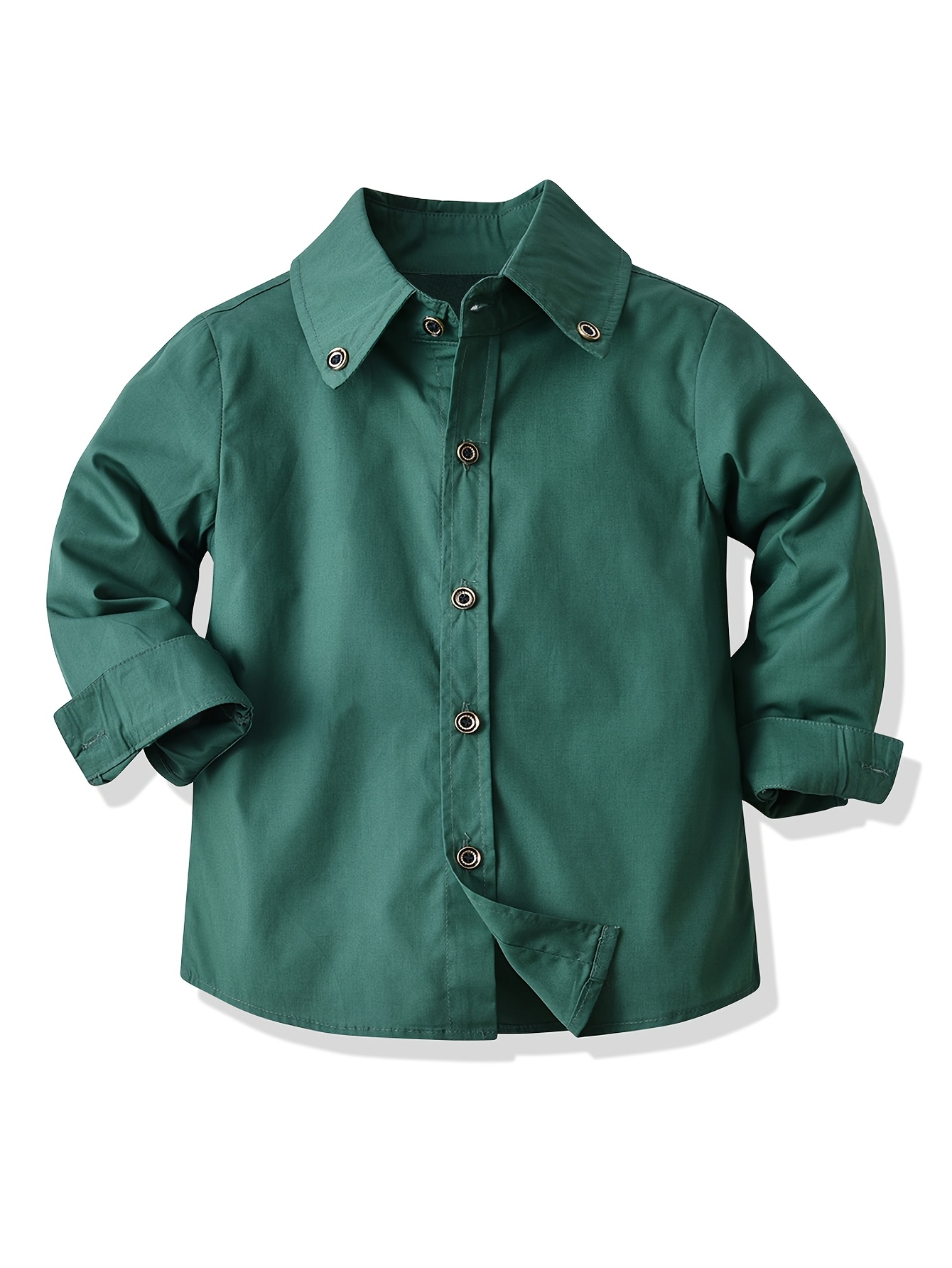 slim fit dress slacks John Deere Tractor Button Down Dress Shirt Toddler to Big Kid main image 0