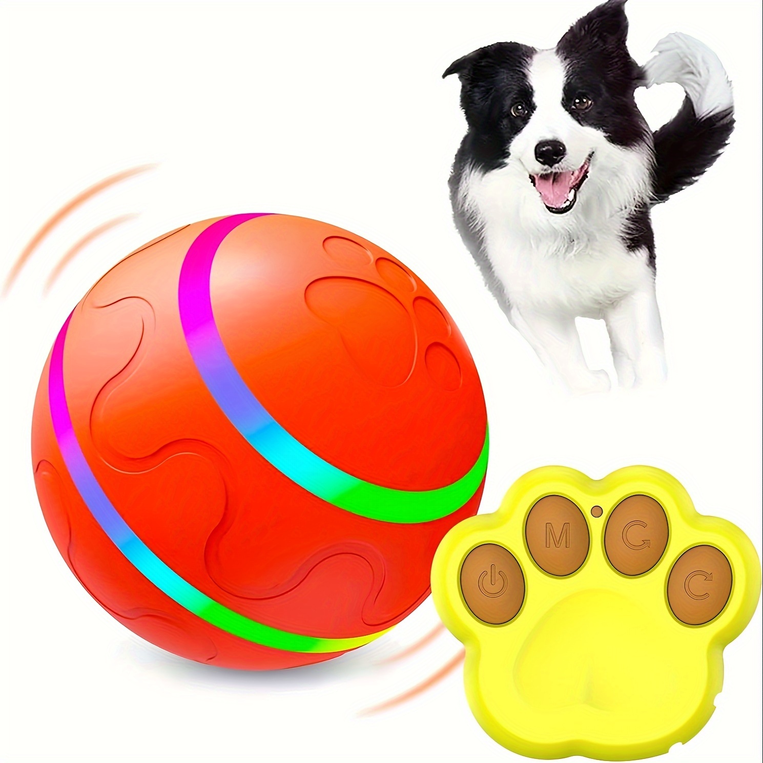 

Dog Toy , Toy Dog , Bouncing Dog For // Dog, Usb Rechargeable, Fun And Attractive Dog