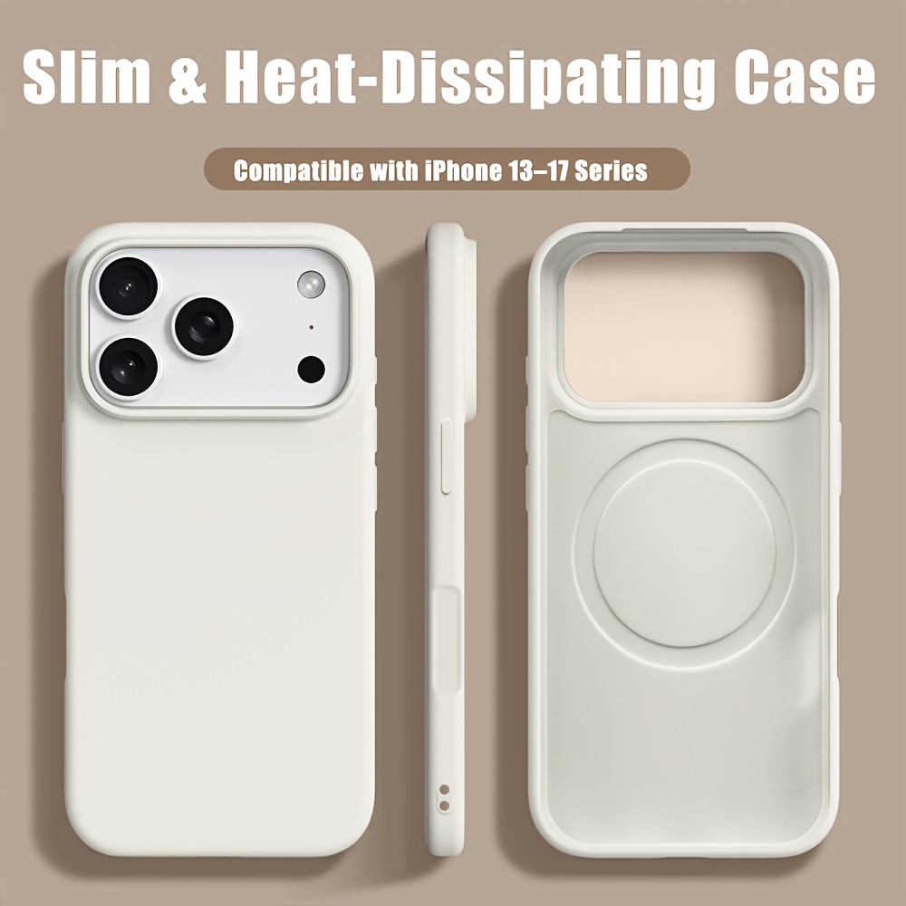 TEMU Phone Case: Suitable For Iphone 17pro, 17promax, 16pro, 16 Pro Max, 15pro, 14pro, 13pro. Lightweight, Heat Dissipation, Scratch-resistant, For