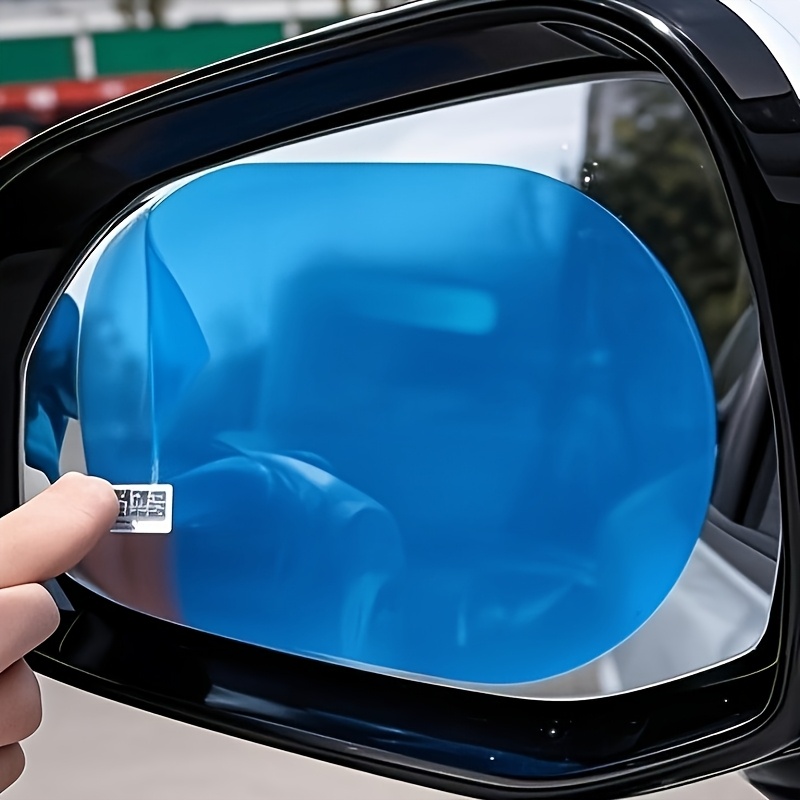  4 pairs   rearview   waterproof anti fog film hydrophobic coating for   rain visibility   in   no residue car   rain protector smooth application     rainy climate drivers   durable   safetyconscious drivers