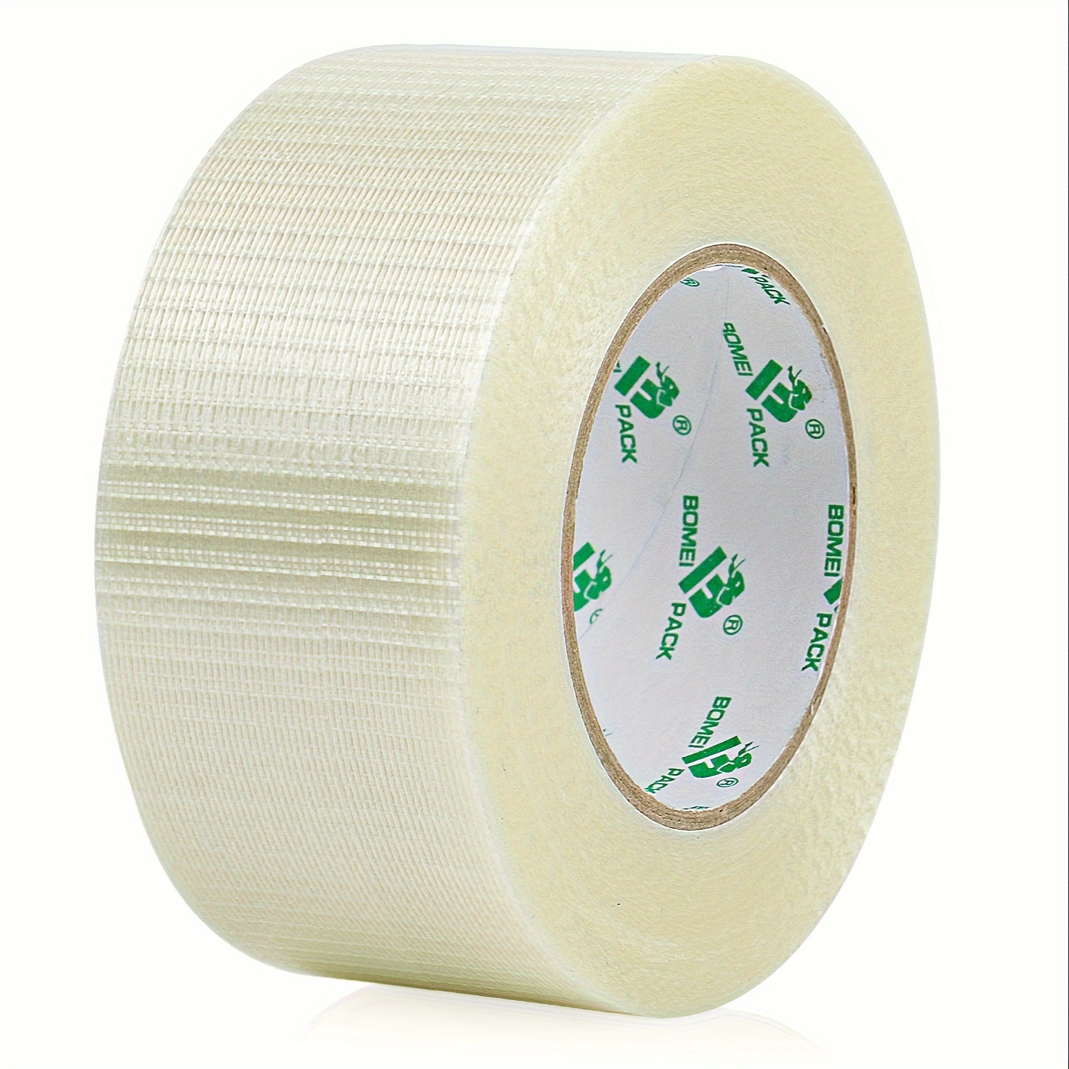 Image of Pack 1 Roll Of Fiberglass Tape, 50mm X 50m, Fiberglass Reinforced Adhesive Tape