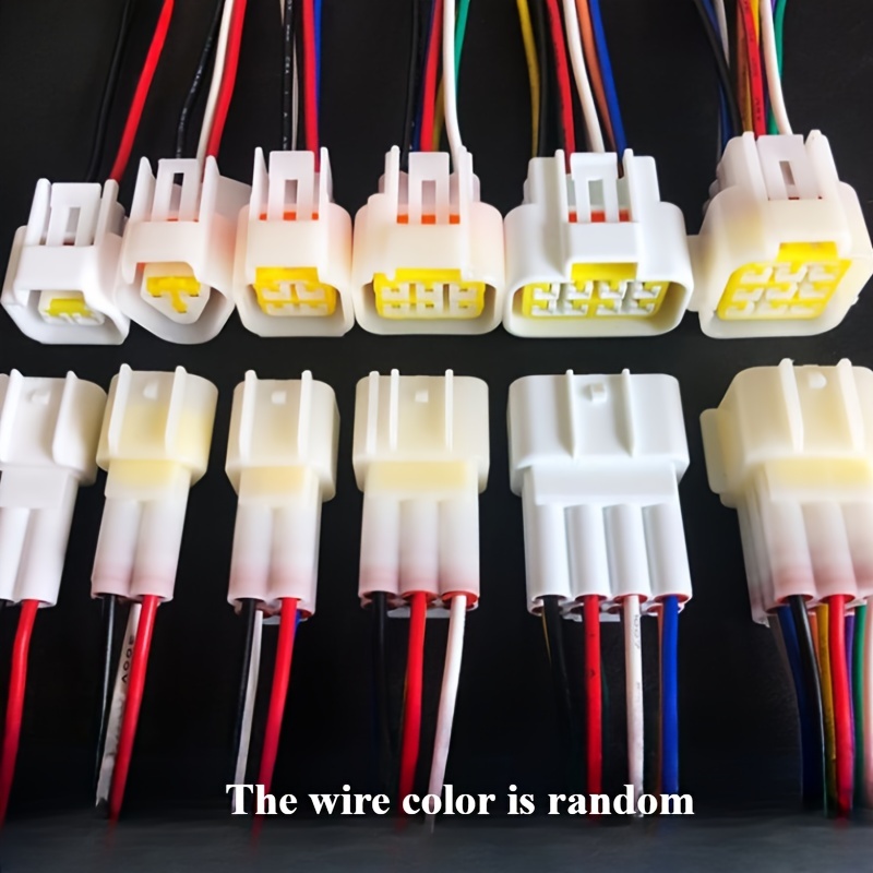 un par de conectores automotrices dj7061y-2.3-11/21 para  , arnés de cables con 2/3/4/6/8/9/16 orificios detalles 0