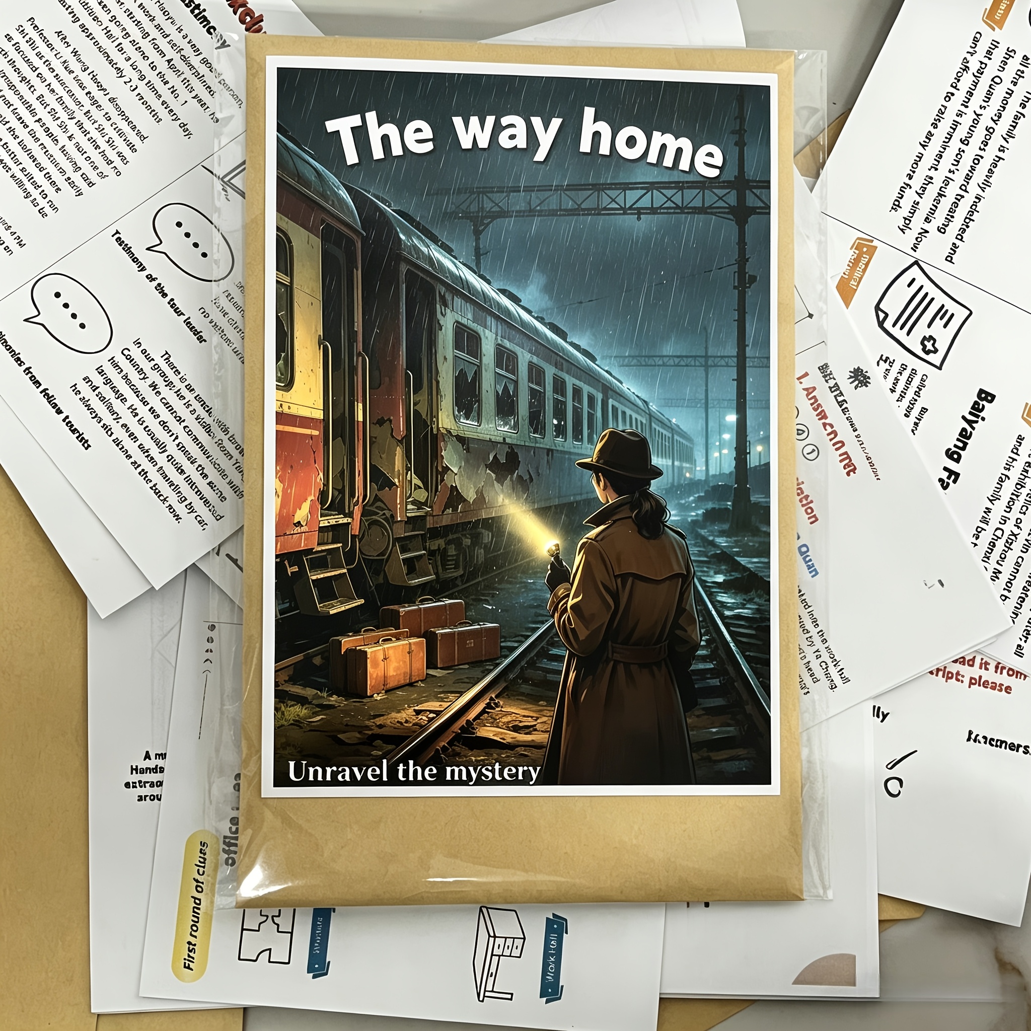 Unsolved Puzzle: The Road Home Mystery Experience Game