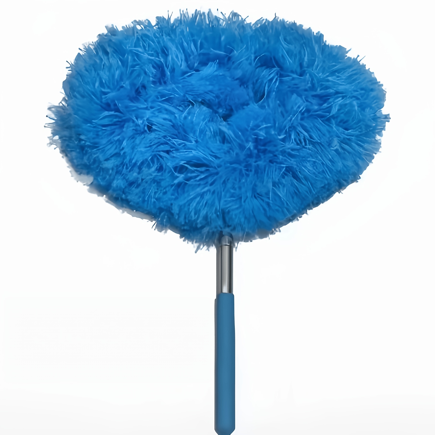 TEMU Home Dusting Mop With Telescopic Pole, Ceiling Fan Duster, Ceiling Dusting Mop - Detachable Brush Head For - Suitable For Home And Rv Use