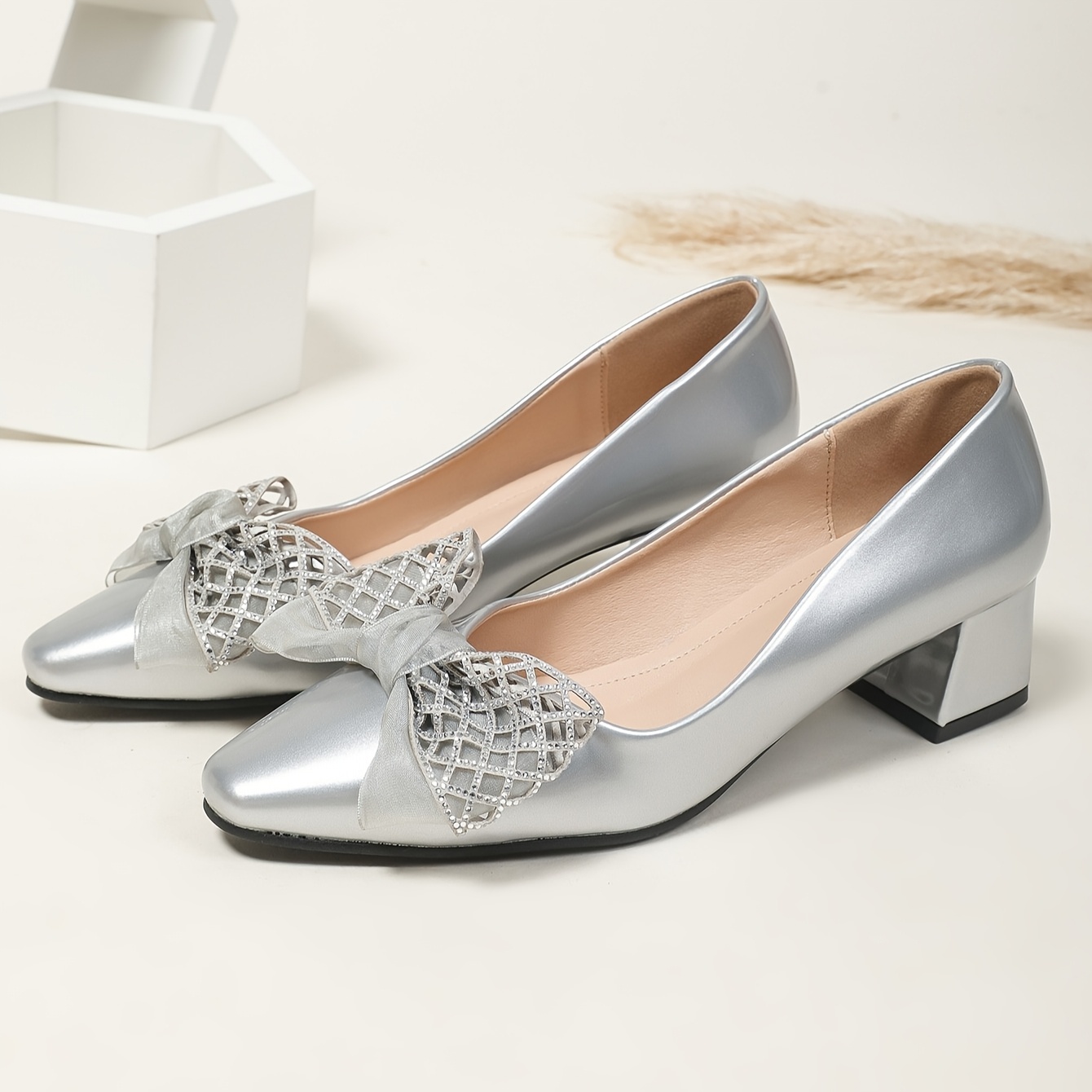 silver dress shoes for older ladies Nina Sofie Women's Shoes True Silver : 9.5 M