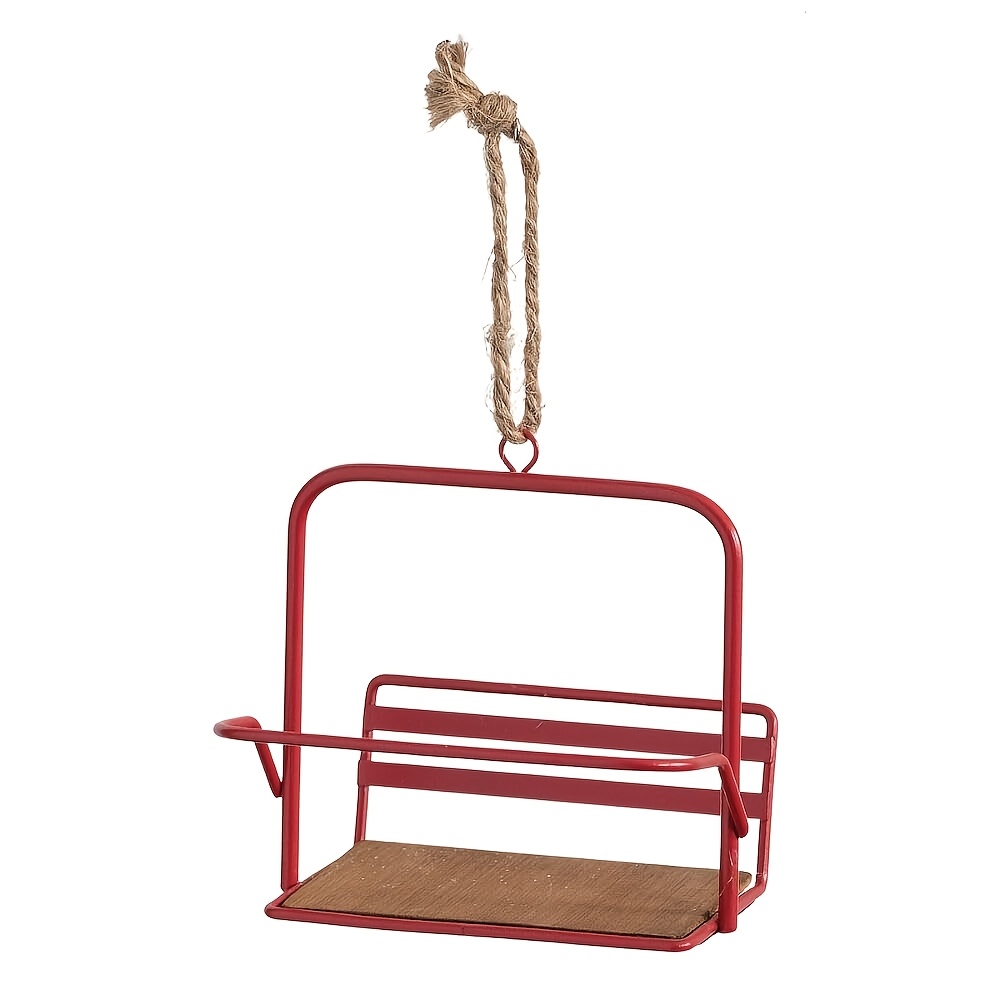 Image of Dollhouse Miniature Cable Chair Outdoor Micro Landscape Decoration Scene Photography Prop Model Ornament