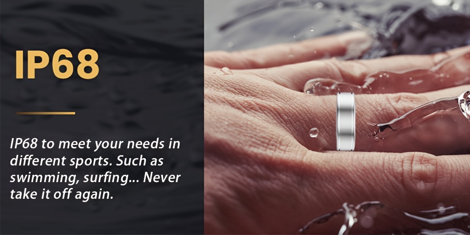 Kompaktiškas mėsinių, išmanusis žiedas – aliuminio fitneso monitorius, skirtą sekimui, skirtingi treniruočių režimai, plaukimas, dviražavimas, vidaus bėgimas, belaidis ryšys ir ilgesnis akumuliatoriaus laikas. Puikus dienos dovana jūsų partneriui, prieinama juodoje spalvoje.