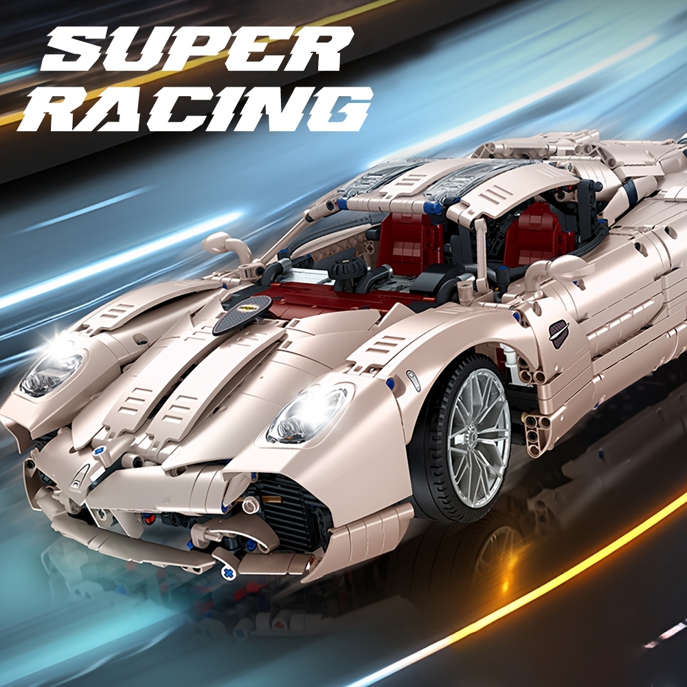 sports car model building blocks sets 18 scale 1135pcs car model