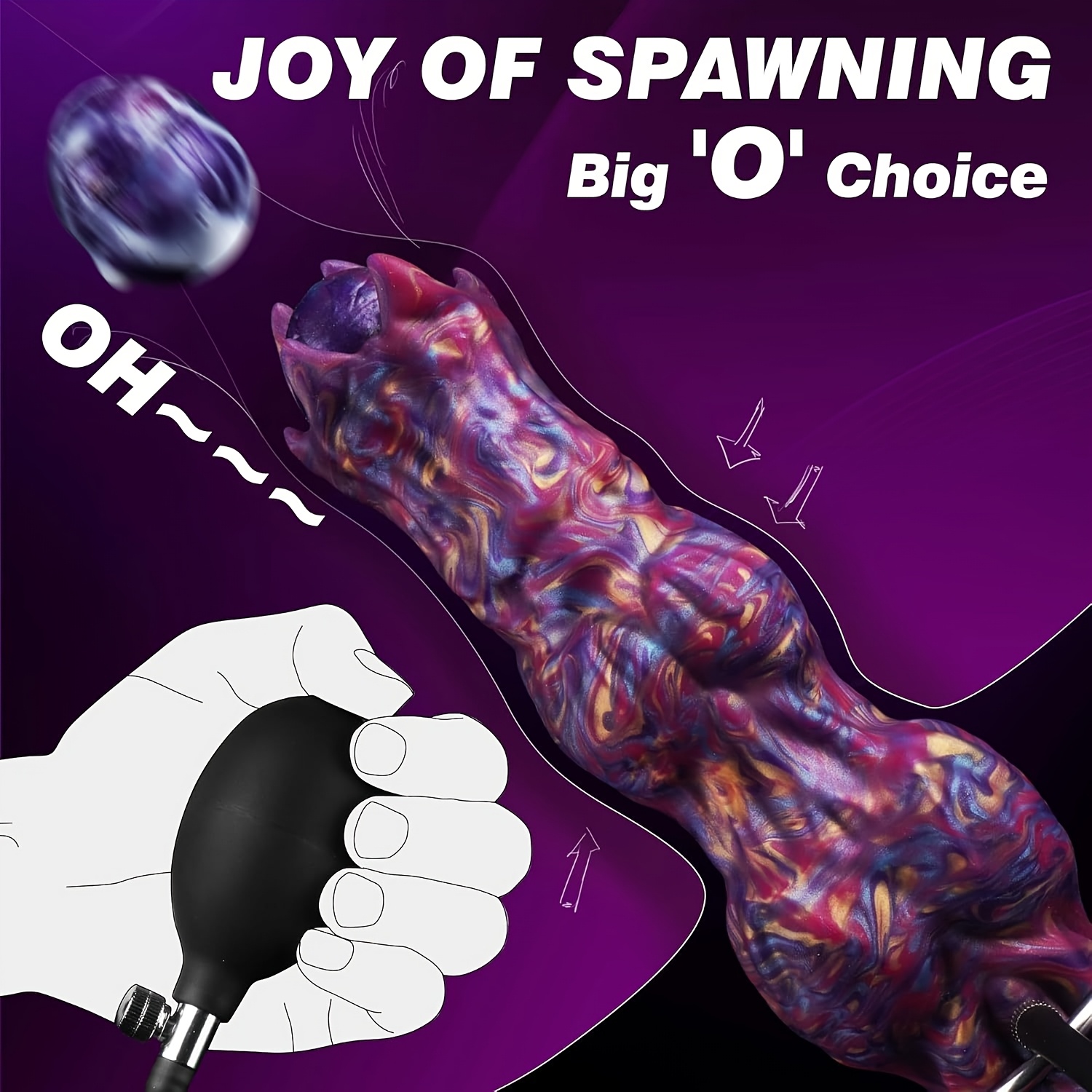 inflatable    , 10 monster   huge thick ovipositor   with 4 eggs,      s horse knot dragon  s with inflatable pump, dog   toy with strong suction cup, adult toys for women men Product details 0