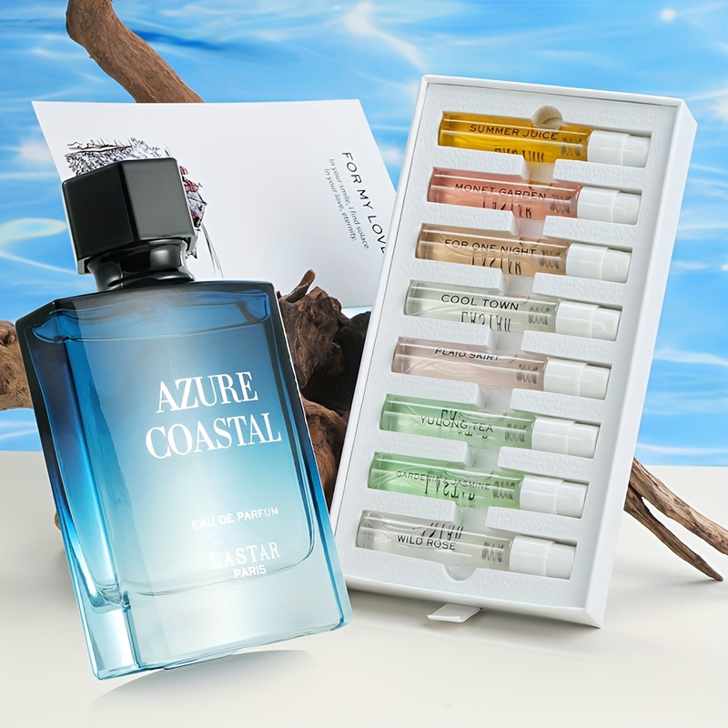 Image of 2026 Men's Fragrance Collection Set 8 Distinct Scents Men's Cologne Travel-friendly Size 1 Showcase Masculine Charm Birthday Gift Father's Day Gift Give Him A Surprise