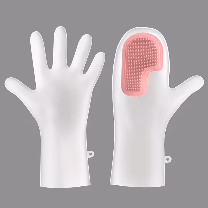 1 pair of dishwashing gloves multi functional magic scrubber household dishwashing gloves for kitchen cleaning and household use for washing clothes and dishes Product details 7