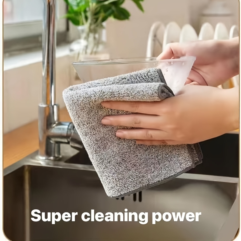 a set of three value packs of bamboo charcoal fiber cleaning cloths featuring   cleaning power the cloths measure 30x30cm have a soft texture and are made of   materials making them easy to clean and suitable for kitchen or household cleaning tasks details 0