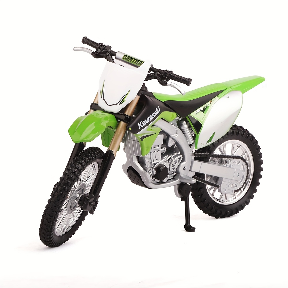 Image of Burago 1:18 Scale Alloy Kawasaki Motorcycle Model, Kids Toy Car Decoration, Boys Toy, Birthday Gift