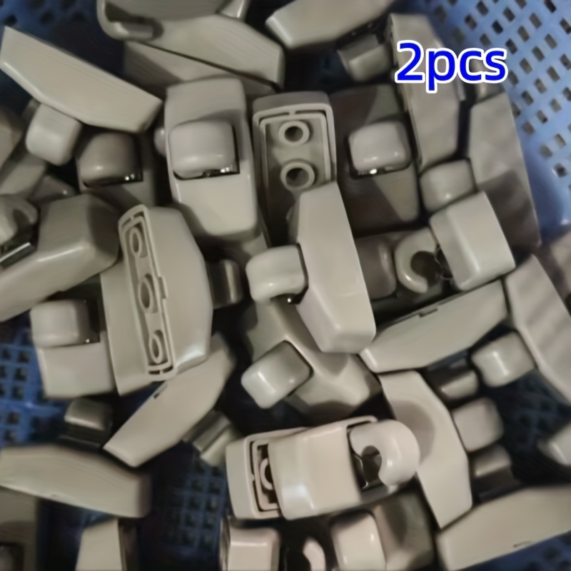 TEMU 2pcs Car Sun Visor Clips, Gray Sun Visor Clips For Caddy, Golf Mk4, , ,, , Transporter T5, , , Leon, , Octavia, Superb
