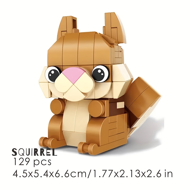 Mini Animal Building Blocks - Compatible with Multiple Scenes