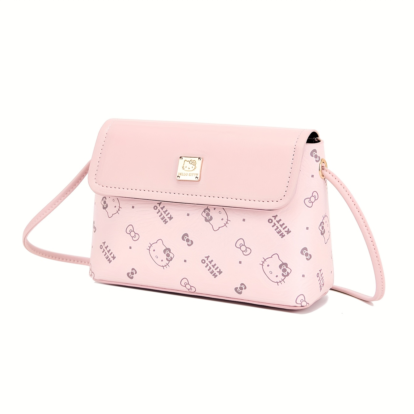 

Hellokitty Fashionable New Crossbody Bag, Large Capacity, Adjustable Shoulder Strap, Material, Suitable For , Holiday Gift, Valentine's Day Gift , Bff