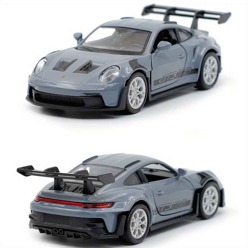 1:36 ポルシェ911 rs ミニチュアレーシングカー 風力駆動 耐候性ダイ 