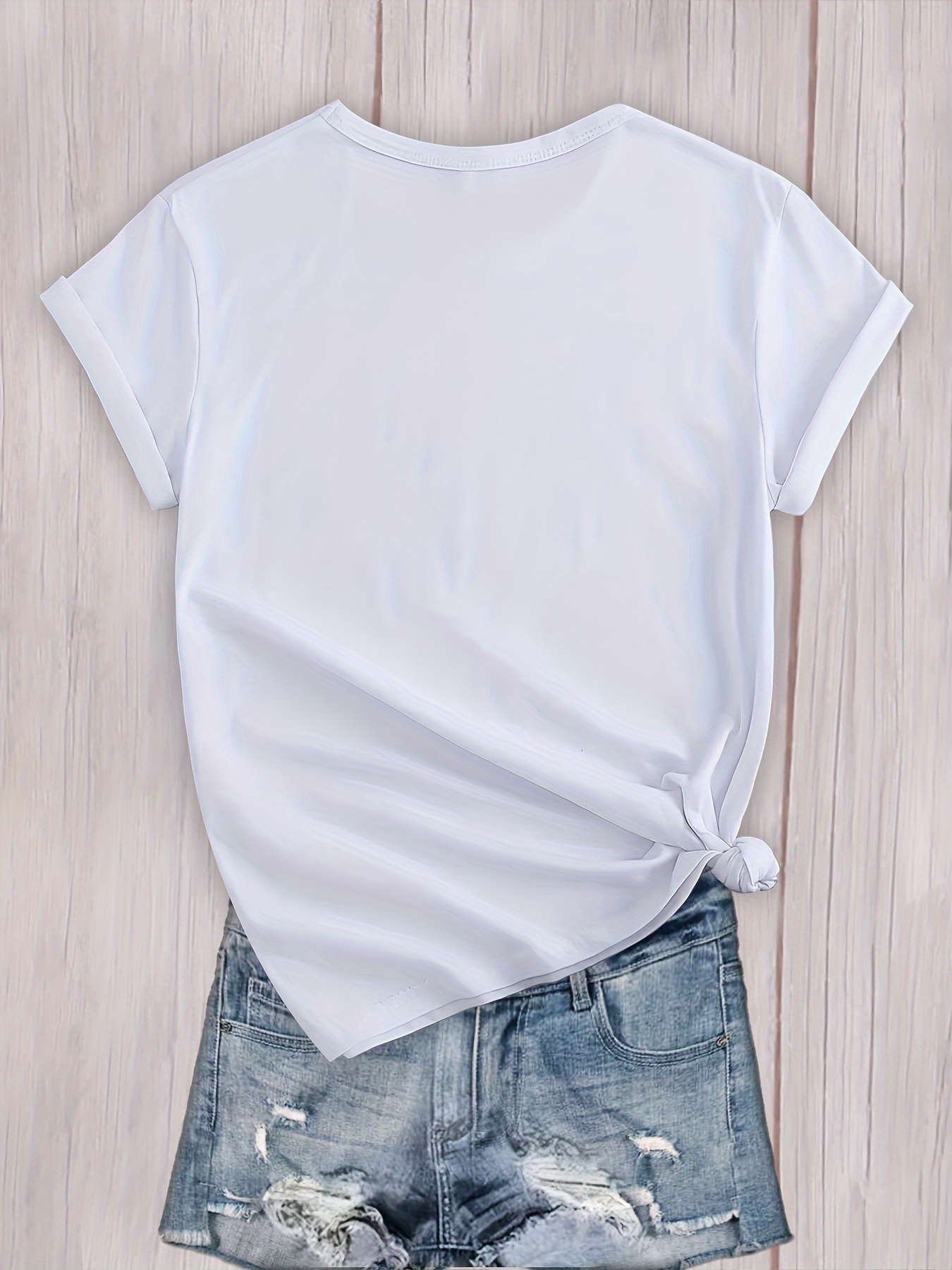 Unisex Baumwolle T-Shirt Mit Buchstabenprint - Sportlich & Schweißableitend