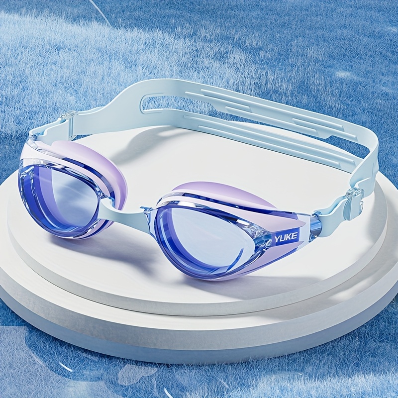 Adult Swimming Goggles - Waterproof Hd Lens, Silicone For Lightweight - No-pressure Fit For Swimming And Surfing