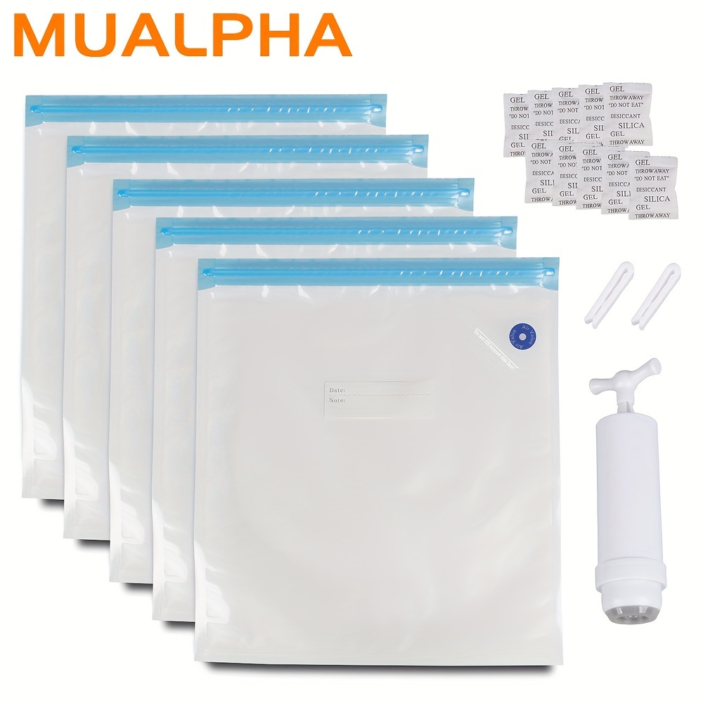 

Mualpha Filament Vacuum Storage Bags: Protect Your 3d Printer Filament From Moisture - Suitable For Pla, Abs, Tpu, Petg - Reusable And Durable