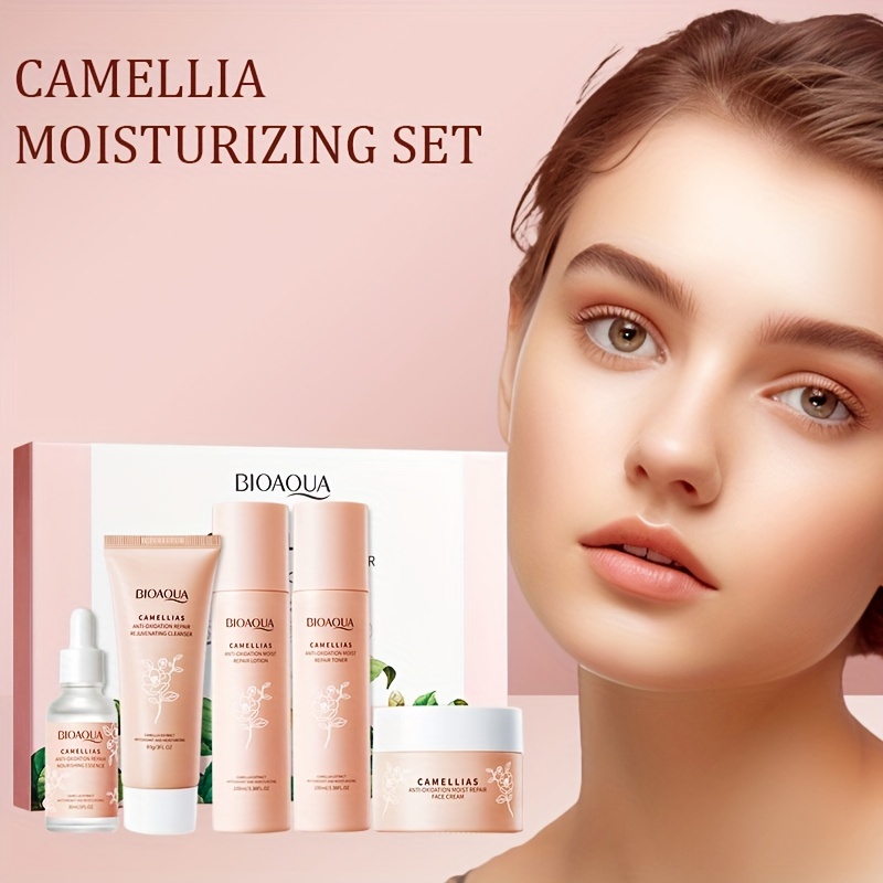 Camellia Bliss 5 Piece Gift Set Hydrating Firming Skincare - Temu