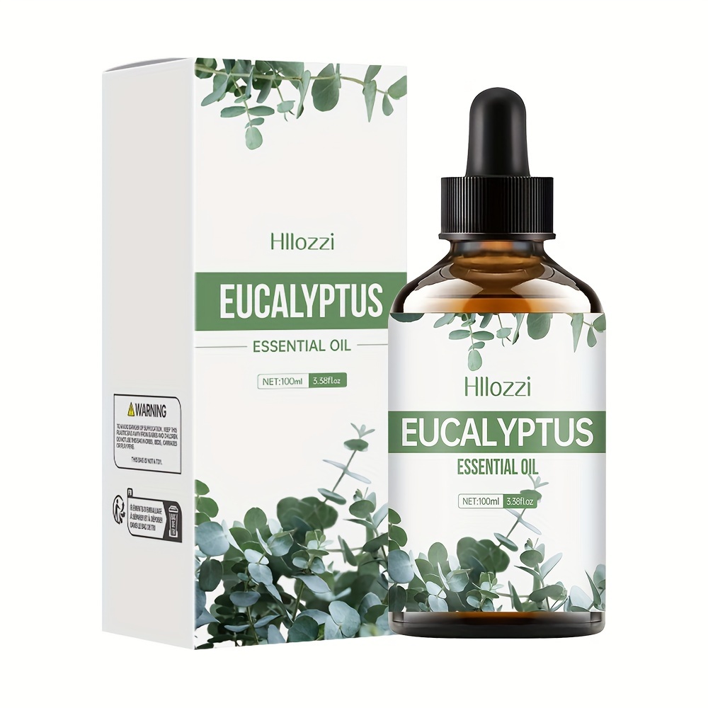 Image of 100ml/3.38fl.oz 30m/1.0lfl.oz 10ml/0.3fl.oz Eucalyptus Oil Face Body Skin Care Essential Oil Moisturizing Nourishing Hydrating Massage Serum