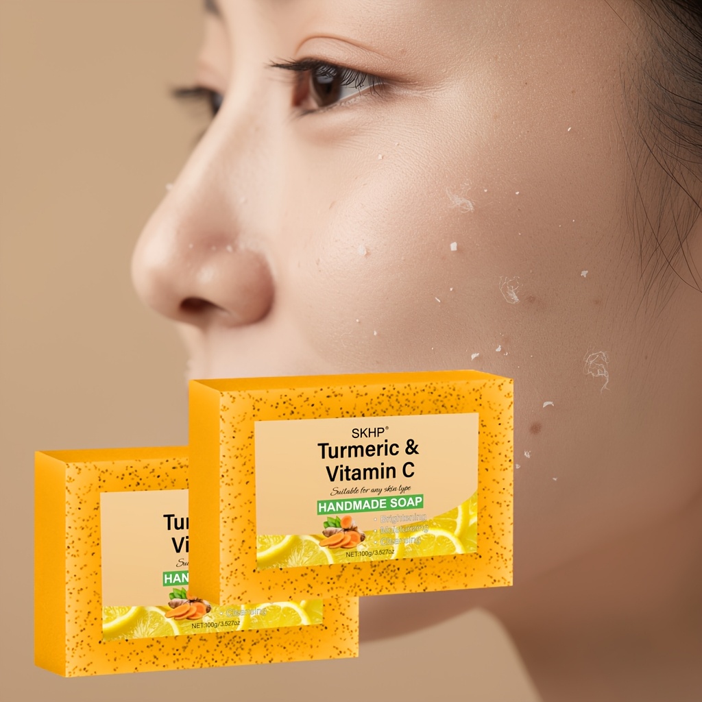 Gentle Exfoliating Soap with Olive Oil, Collagen, and Vitamin C
