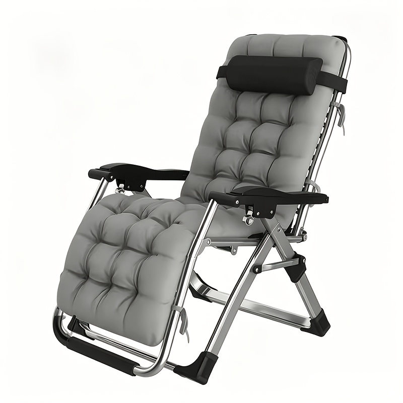 TEMU Sdraio Reclinabile Pieghevole fino kg per Esterno da Giardino con Cuscino, Resistente alle Intemperie per Balcone, Giardino e Terrazza, Lounge