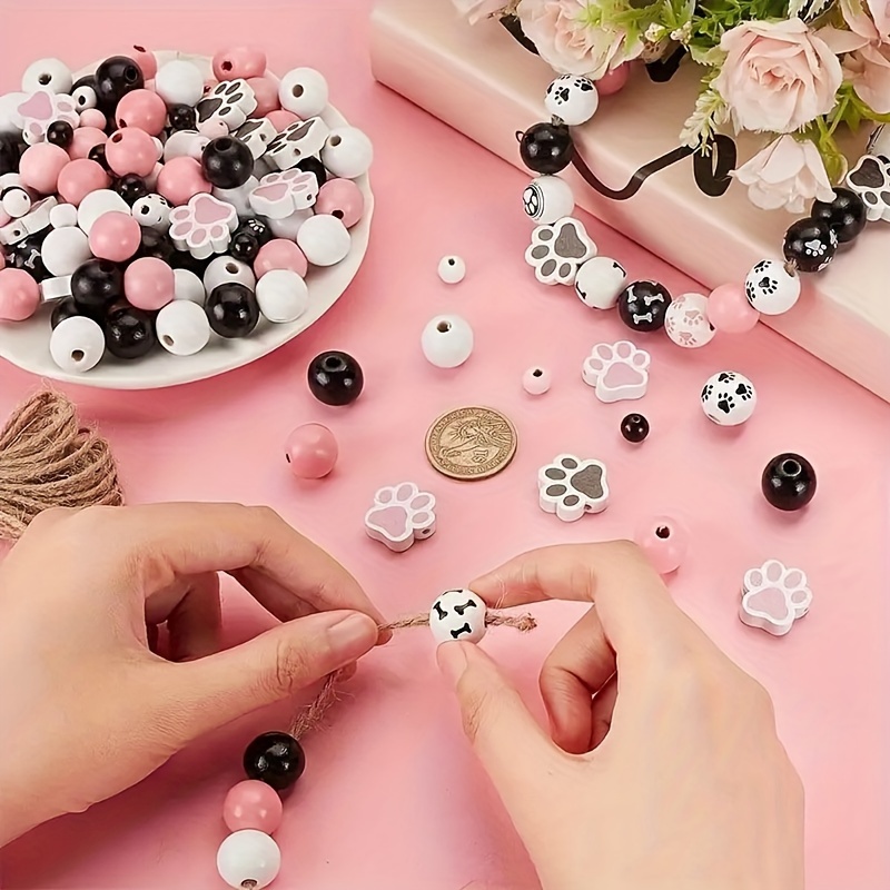 

Wooden & Spacer For Making - For Bracelets, Necklaces & Decorations