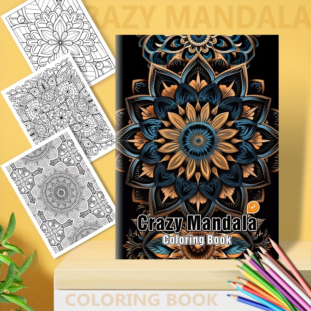 

Mandala Coloring Book For Adults & Teens - 20+ Beautiful Mandalas, Relax Designs, Journey, Ideal Gift For Christmas, Halloween, Birthdays