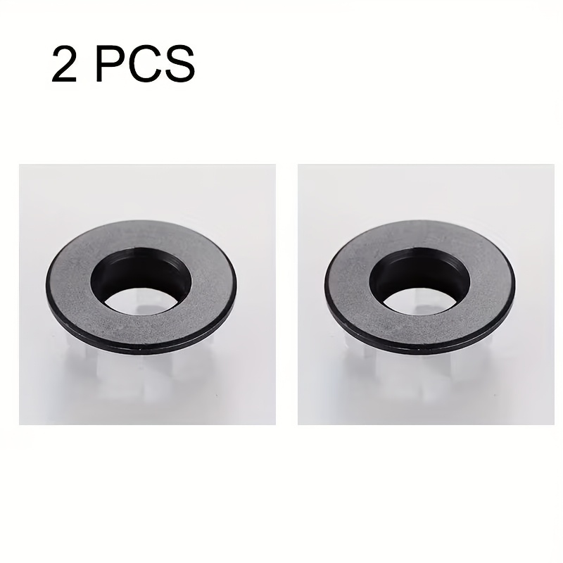 2 Household Metal Bathroom Sink Overflow Covers, High-quality Sink Overflow Rings, Durable Structure , Replacement Inserts For Bathroom And Kitchen Sink Drain Covers