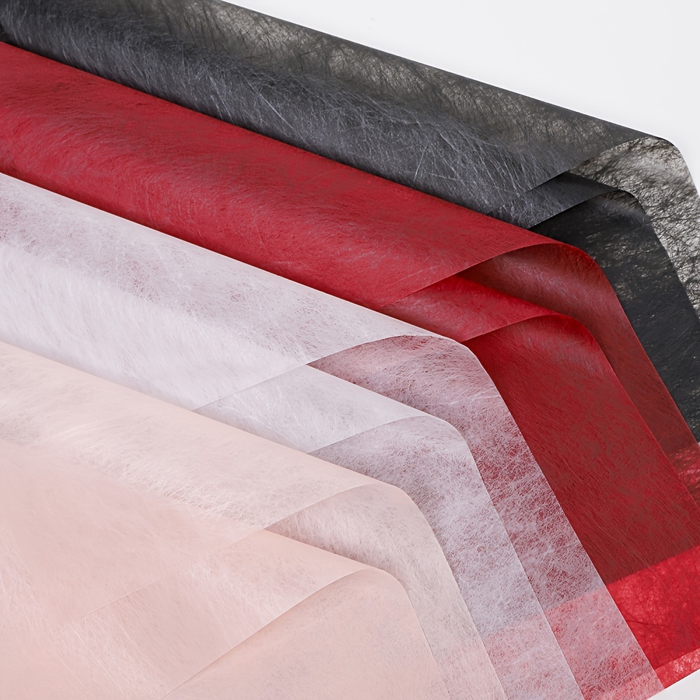 

50pcs Wrapping - , Non-woven Lining For & - , , Red,