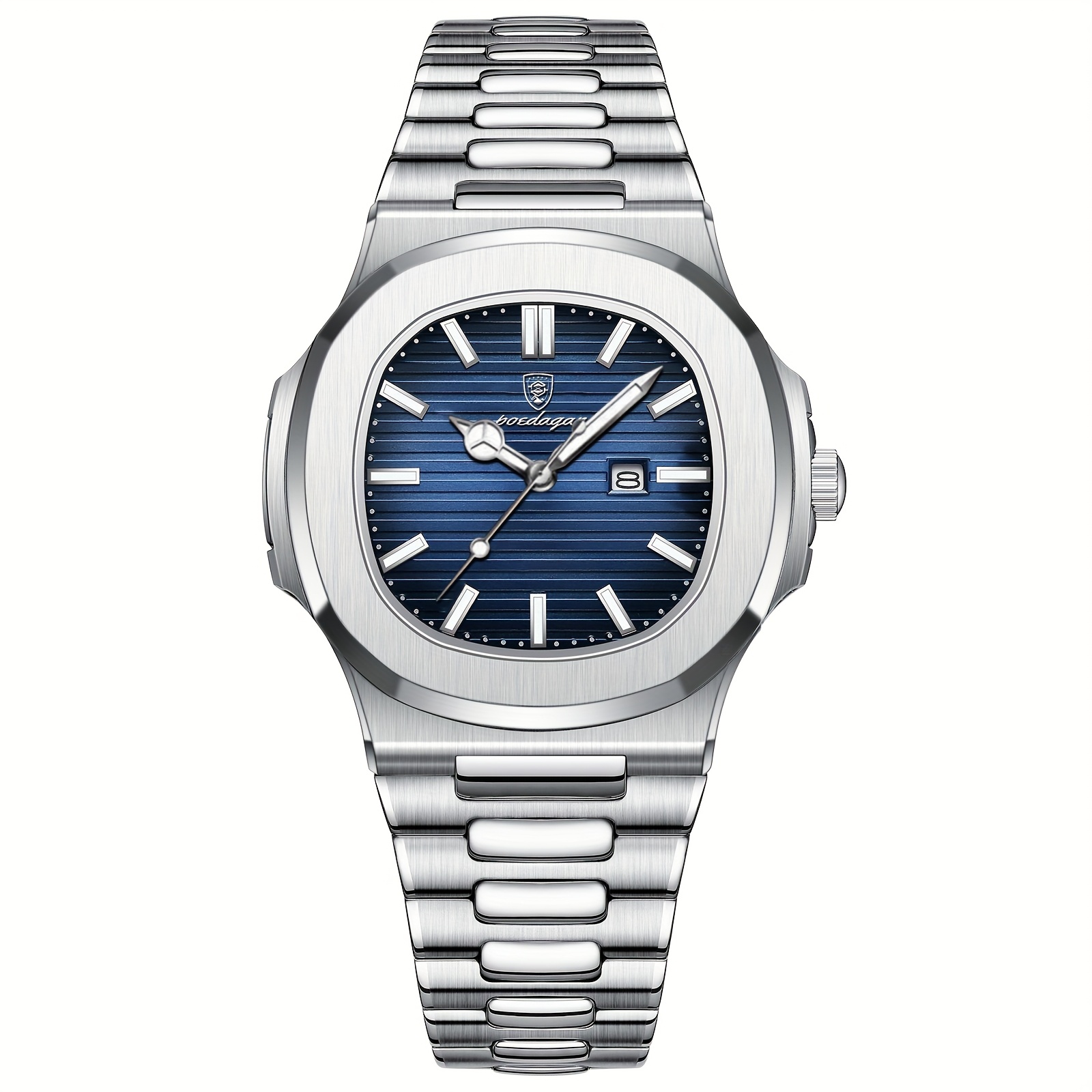Reloj podegar clasico Malla de metal