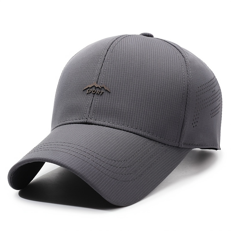 Fashionable For Middle-aged Men And Summer, Breathable Baseball Hat, Easy And Versatile For Outdoor Use