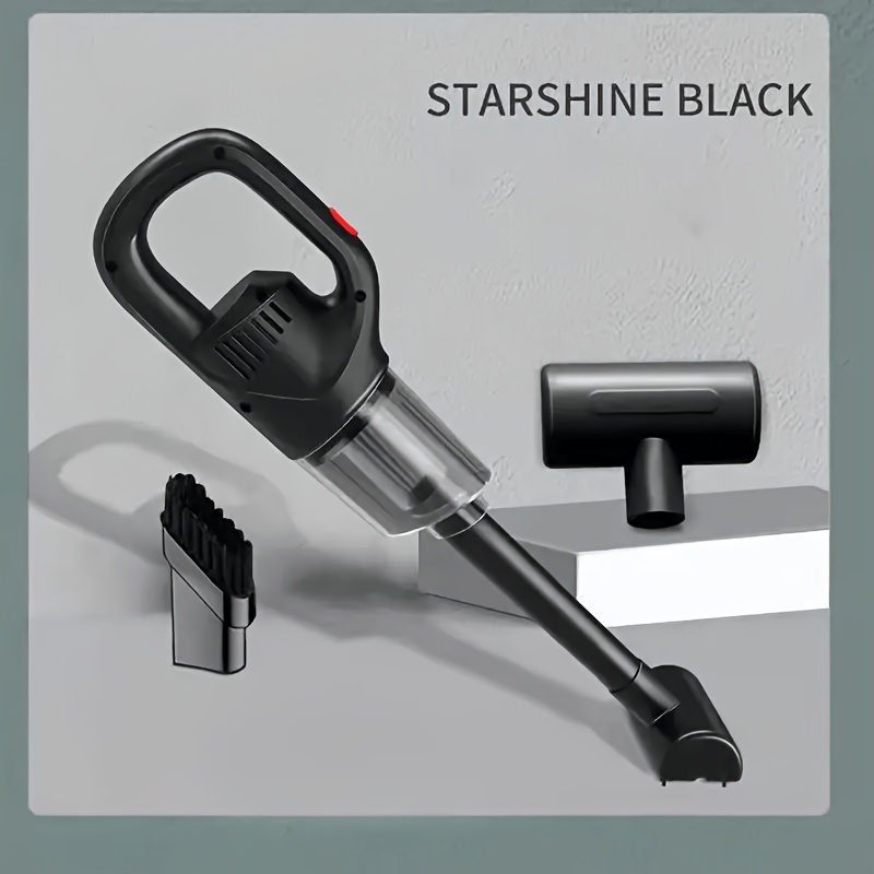 TEMU Rechargeable Cordless Handheld Vacuum Cleaner - Suction, Lightweight & Portable With Multiple Attachments, Wireless Design For Cleaning, For Home Cleaning Tool | Car Vacuum Cleaner, Car Additions