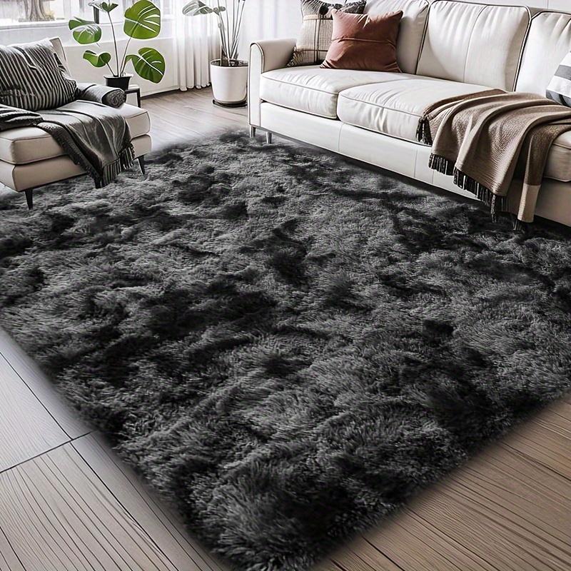 

1 Tie-dye Fluffy Rug, Rug, , And , Suitable For And , Décor, Rug