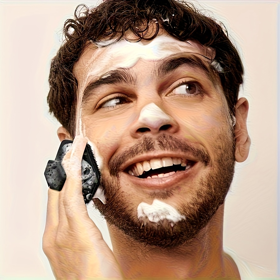 1pc Silicone Body Shower Brush Powerful Cleaning Power and Massaging Soft Bristles, Designed for Facial Cleansing and Scalp Massage Tools [Available in 4 Seasons] Manual Model, Renters/travelers Bathing, Compact and Durable