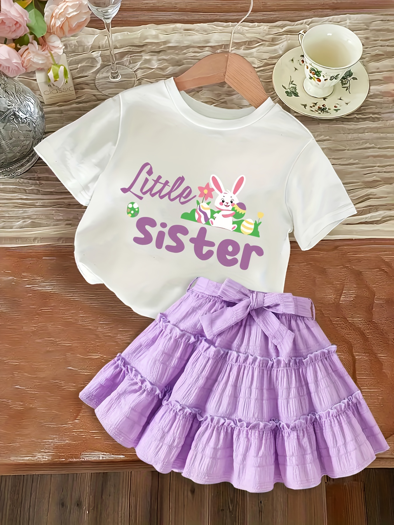 big sister little sister matching christmas dresses Skirt Big Sister Sister Christmas Outfits 2pcs Cute Sister big sister and little sister aesthetic
