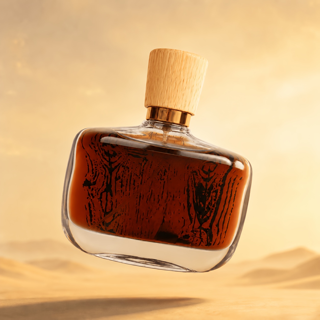 Image of Unisex Hair Fragrance Arabian Oud Perfume, Warm Amber Scent With Rose, Saffron, Musk & Agarwood, Elegant Oriental Scent Spray - 2pcs (3.4fl.oz And Small Bottle)