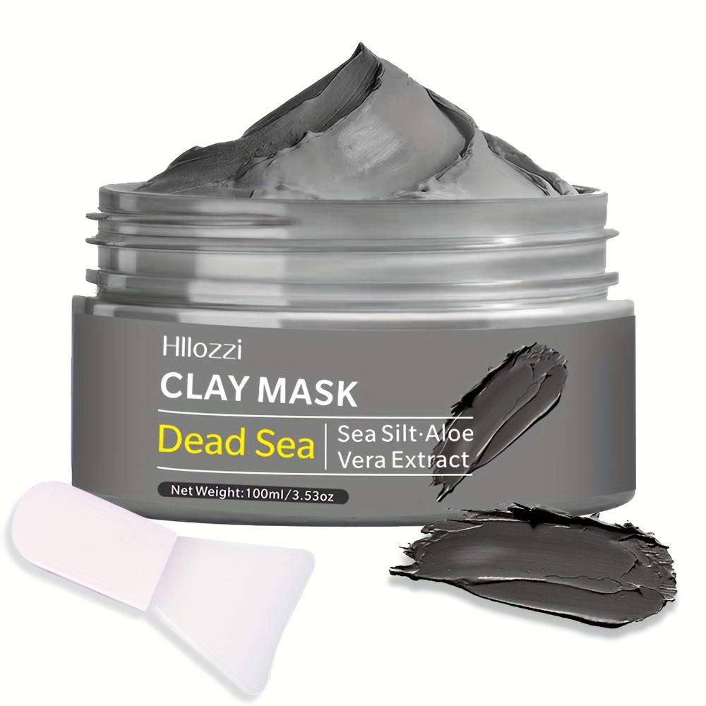 

100ml/3.38oz Dead Sea Clay Mask, Facial Mud Film, Cleansing Hydrating Moisturizing Mud Mask, Make Skin Soft And Smooth