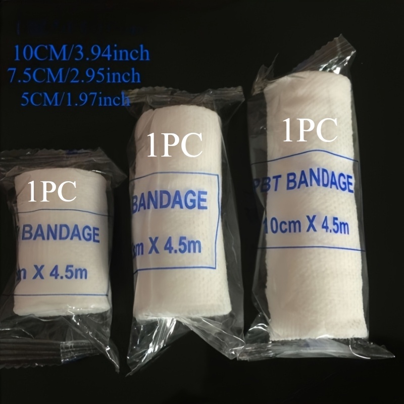 Self Tape Sports Bandage, 3pcs in Different Sizes for Versatile Use