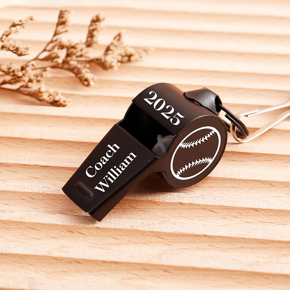 TEMU Customized Carved Whistles Available In Sets Of 1, 2, Or 5, Perfect As Gifts For And Teachers, Ideal For Sports Teams, And Can Feature