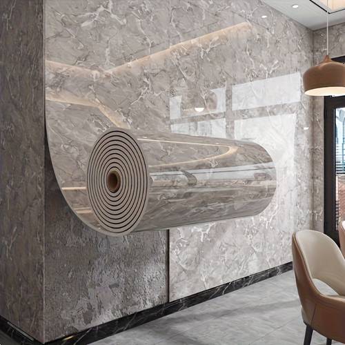1 2 3 rolls 60cm x 300cm self xpe marble wallpaper with 3d illusion effect peel stick removable tile sticker for walls floors ceilings realistic white golden veining room kitchen backsplash bathroom decor